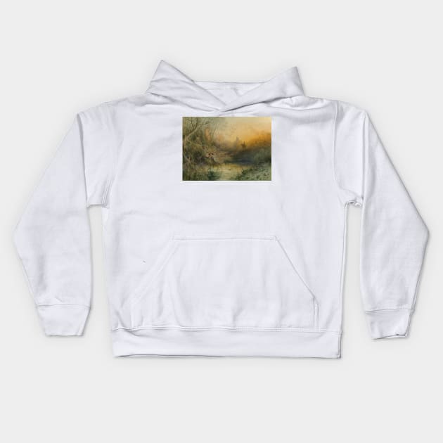 Fairy Land by Gustave Dore Kids Hoodie by Classic Art Stall
